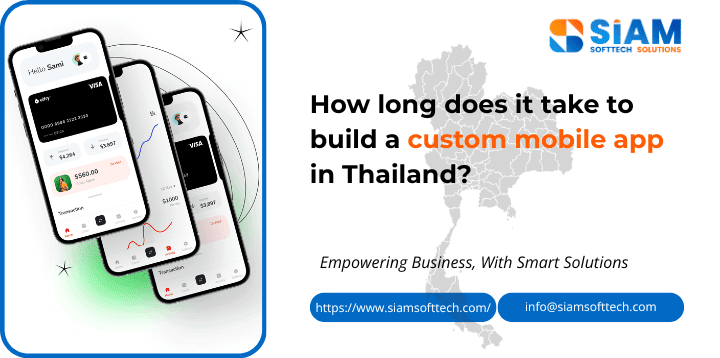 custom mobile app in Thailand